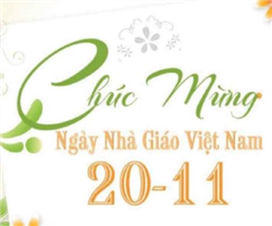 Ngày nhà giáo Việt Nam 20-11