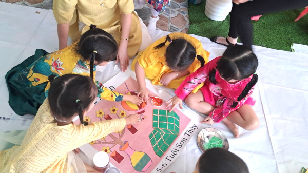 HOẠT ĐỘNG TRẢI NGHIỆM MỪNG XUÂN QUÝ MÃO NĂM 2023 TRƯỜNG MẦM NON VĨNH PHƯỚC NĂM HỌC 20022-2023