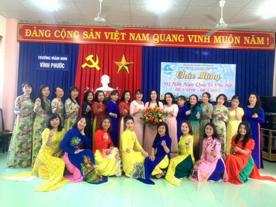 SINH HOẠT CHÚC MỪNG 113 NĂM NGÀY QUỐC TẾ PHỤ NỮ  8/3 (8/3/1910-08/3/2023)