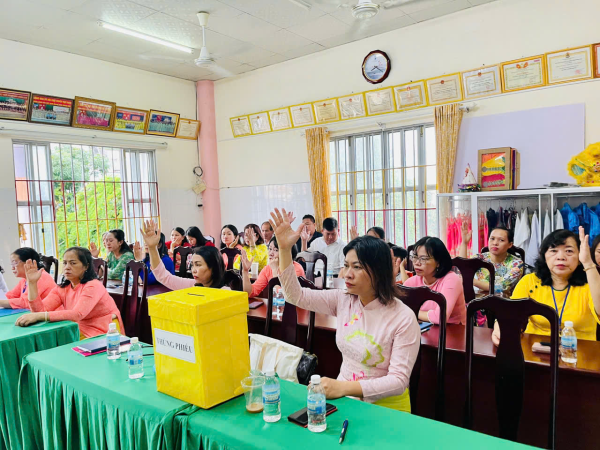 Trường Mầm non Vĩnh Phước tổ chức Hội nghị cán bộ, viên chức, người lao động năm học 2025–2026
