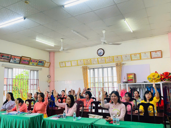 Trường Mầm non Vĩnh Phước tổ chức Hội nghị cán bộ, viên chức, người lao động năm học 2025–2026